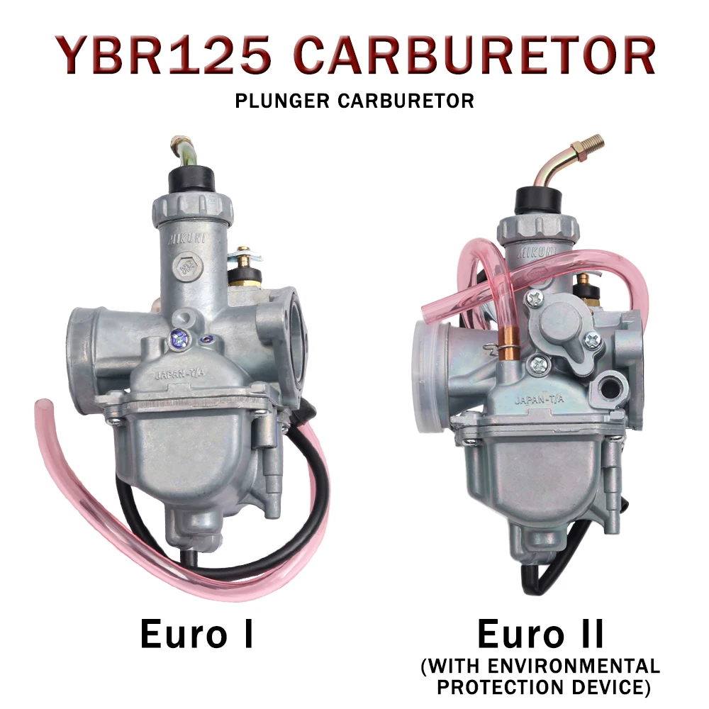 Motorcycle Carburetor For YAMAHA YBR125 YBR 125 125CC Euro I II III Engine Gasoline Fuel System Moto Spare Parts Replcament