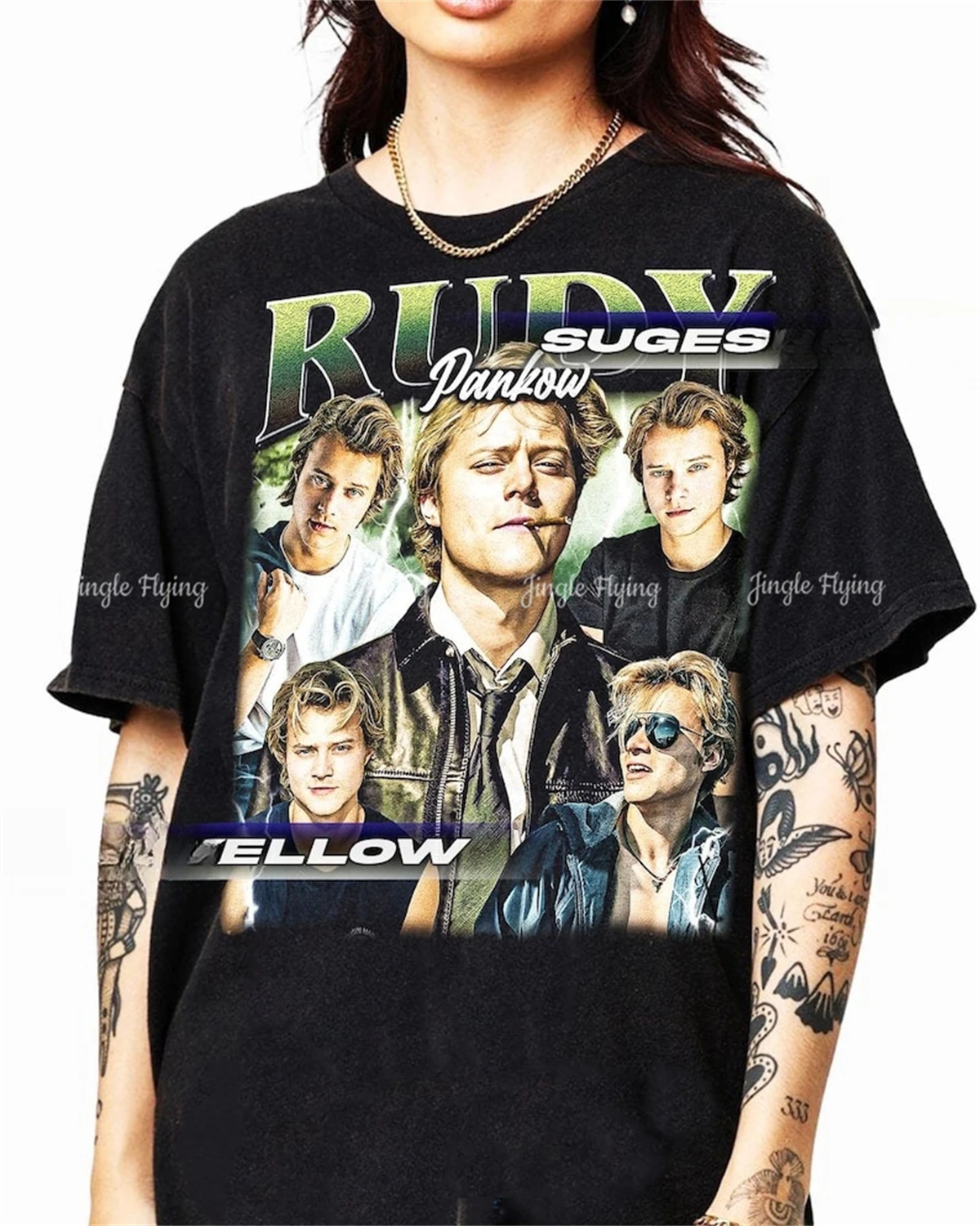 Рубашка Rudy Pankow футболка с фильмом подарок для женщин и мужчин