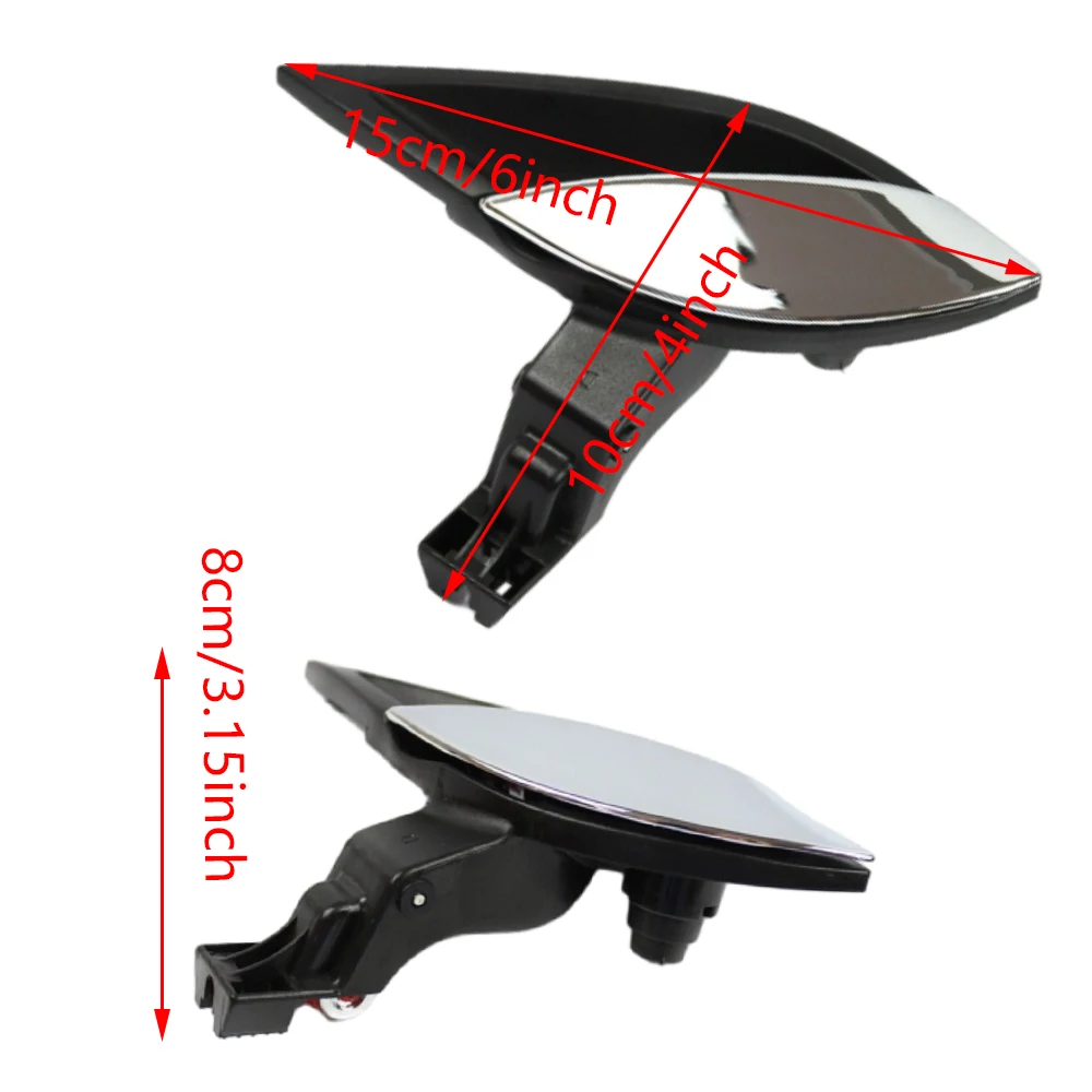 Дверная ручка для салона автомобиля передняя задняя левая/правая хромированная