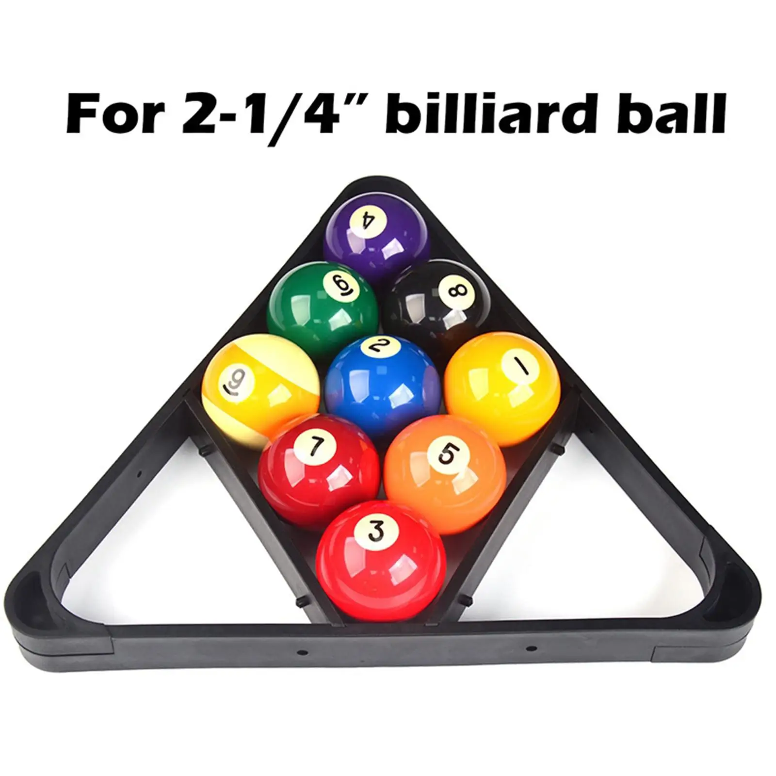 

2 in 1 Billiard Triangle Ball Rack Holder Positioning Frames Pool Table Tool