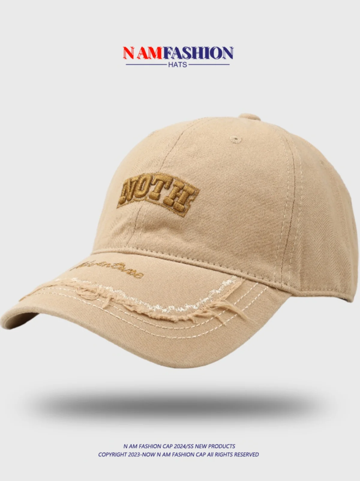 Женская остроконечная Кепка в Корейском стиле модная рваная бейсболка с