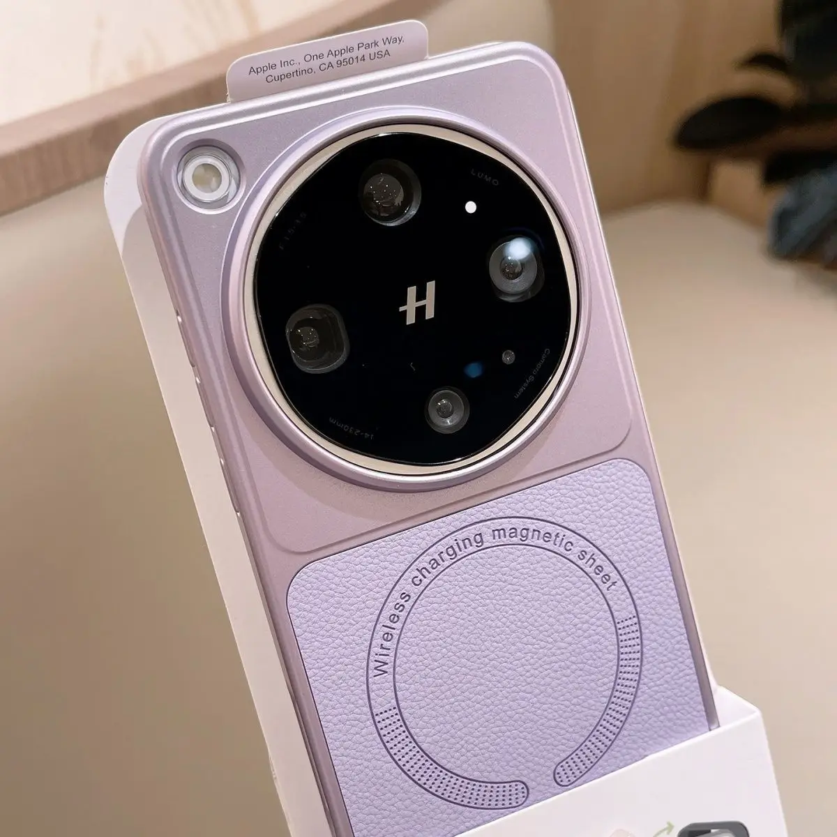 Чехол для OPPO Find X9 Ultra Pro, роскошный, с магнитной застежкой, ультратонкий, с текстурой личи, приятный на ощупь, бампер-футляр для OPPO Find X9 Pro (art.: 3920da44cede3) - 3920da44cede3