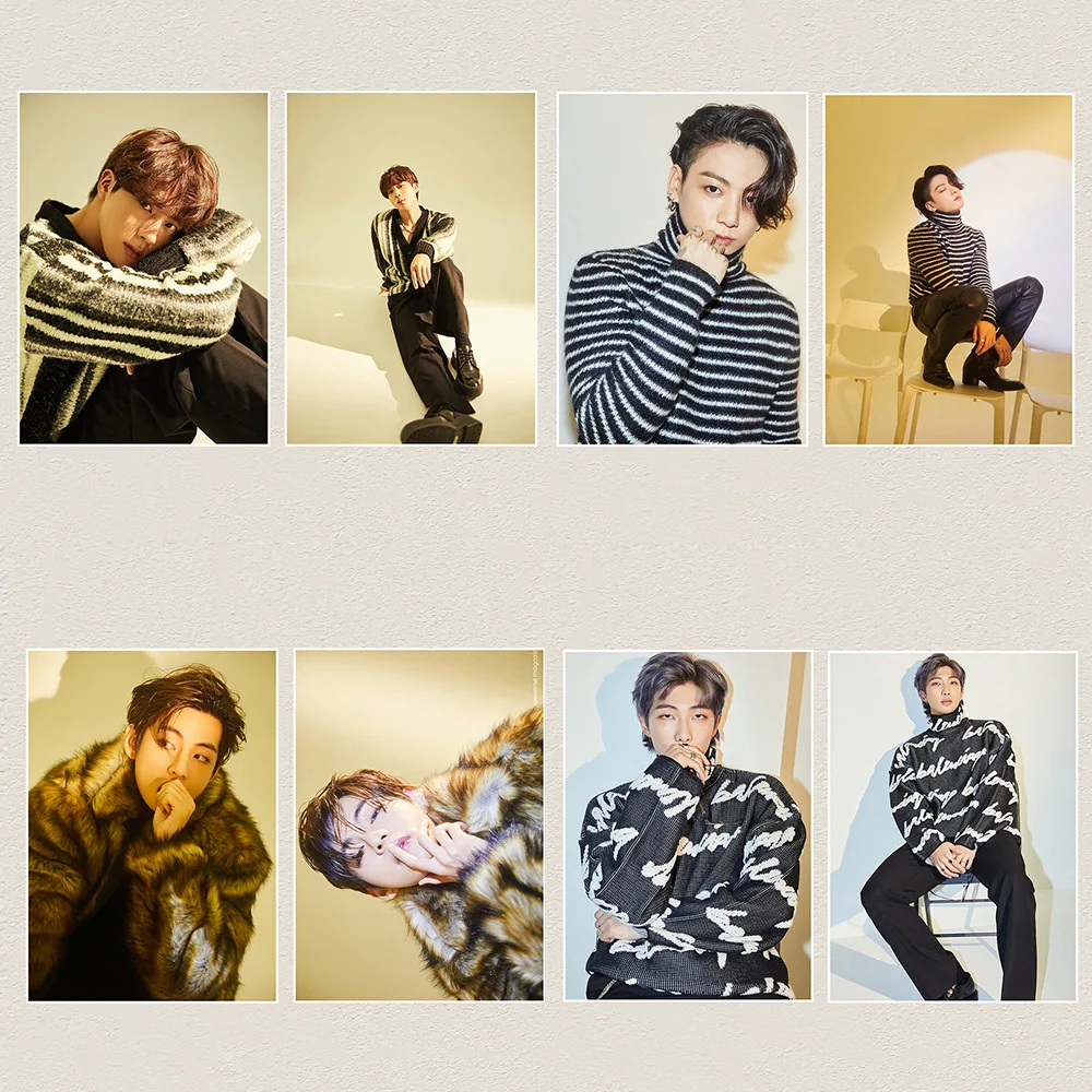 

2 шт./компл. Kpop Weverse журнал Bangtan Boys клейкая Наклейка на стену s украшение обои постер Поклонники Коллекция подарков