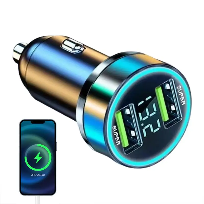 Адаптер для автомобильного прикуривателя 240 Вт USB Type C