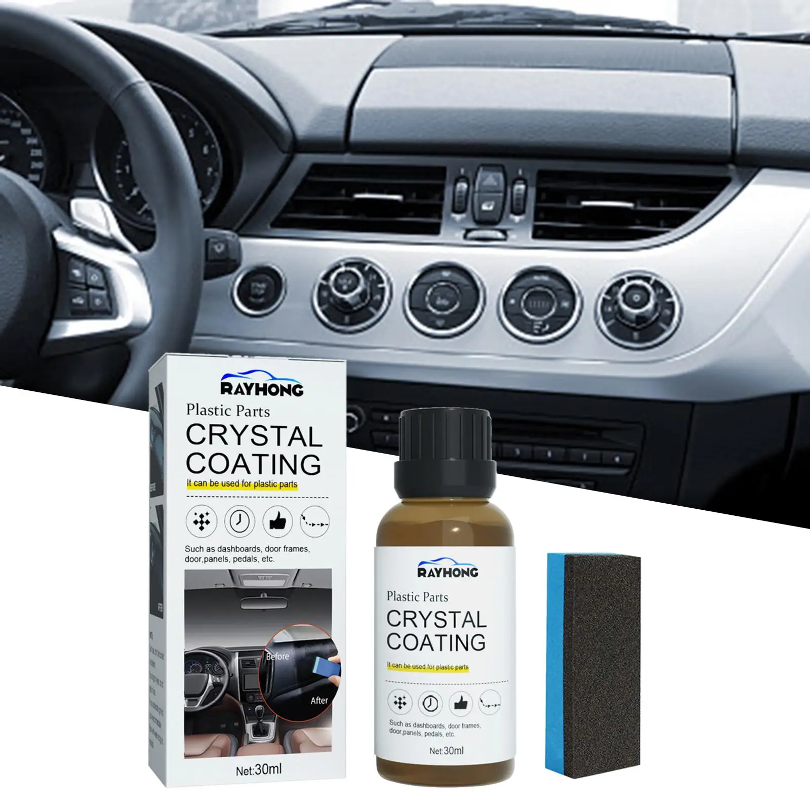 

Plastic Restorer Car Plastic Parts Refurbish Car Plastic Revitalizing Coating