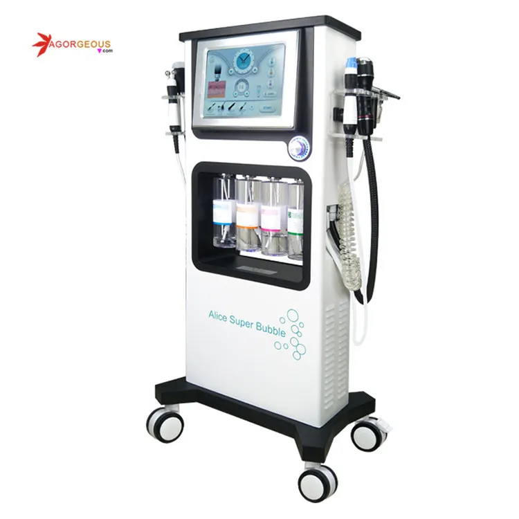 

2022 Korean 7 In 1 Hydra Oxygen Aqua Peel Solution Diamond Dermabrasion Face Lift Ultrasound Anti wrinkle Facial Beauty Machine
