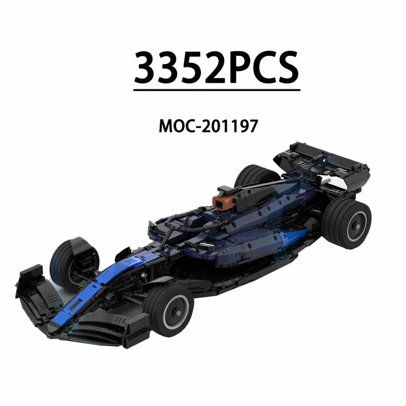 Конструктор Formula 1 Racing FW46 2024 грузовик 1:8 MOC-201197 3352 деталей