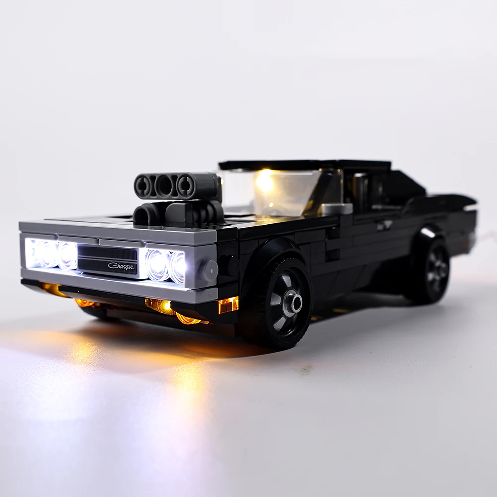 Фото Конструктор светодиодный «Форсаж 76912», 1970 Dodge Charger R/T №5