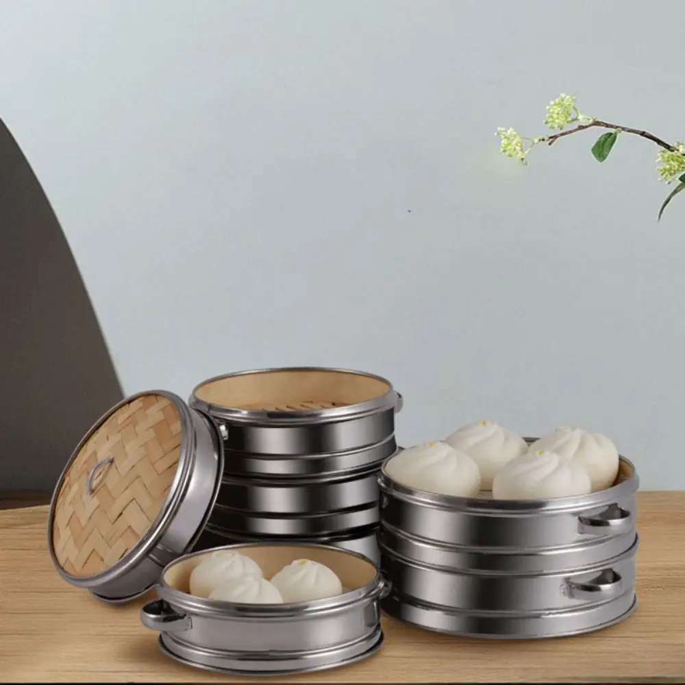 Круглый Dim Sum кухонный инструмент из нержавеющей стали подставка для