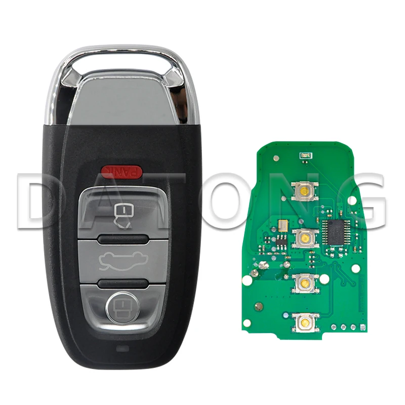 

Автомобильный ключ дистанционного управления Datong World для Audi A4 A4L A5 Q5 8T 0959754 C 315 МГц 8T 0959754 F 433 МГц 8T 0959754 Карта D 868 МГц PCF7945AC