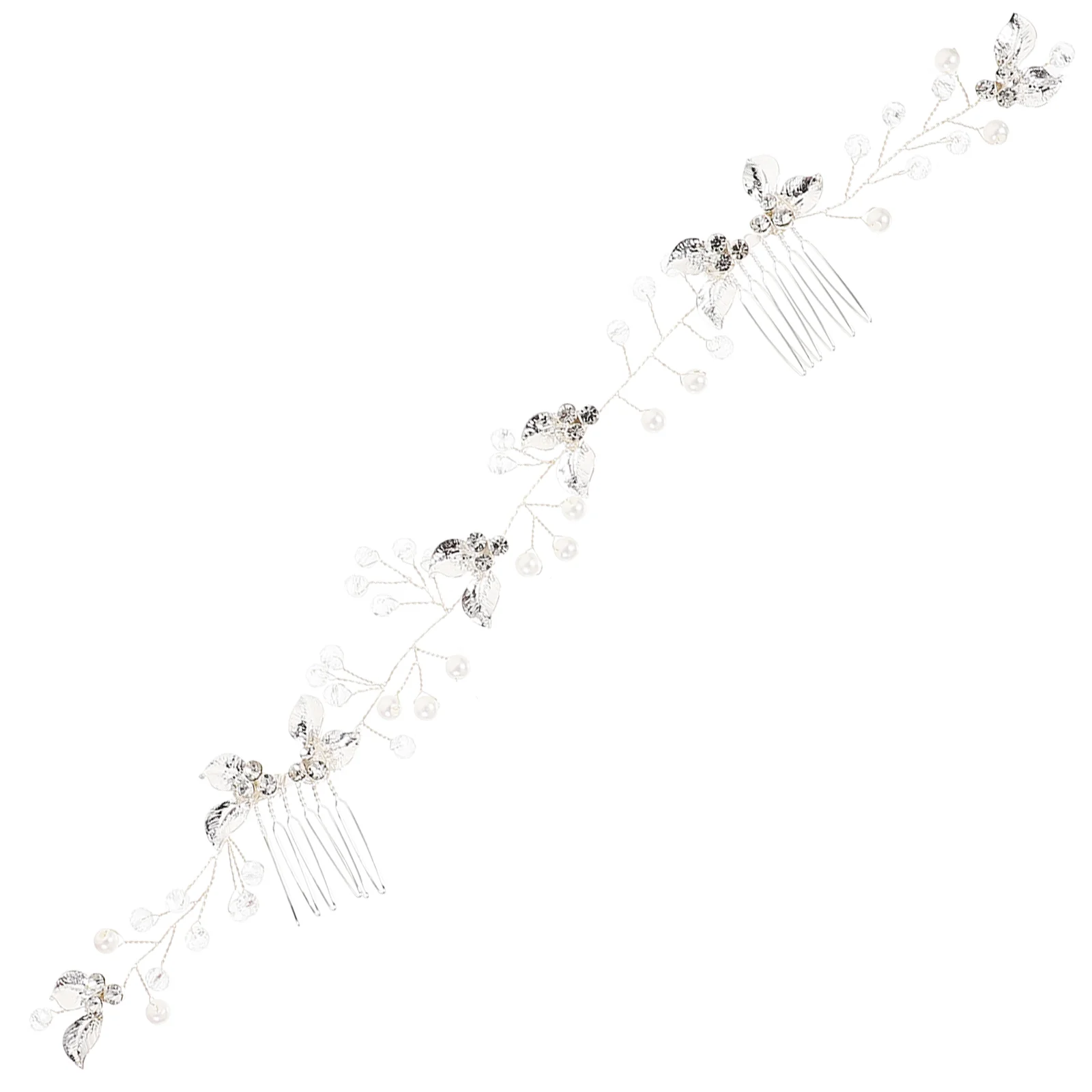 

Rhinestones Floral Bridal Hair Clip Wedding Combs Bridal Hair Accessory