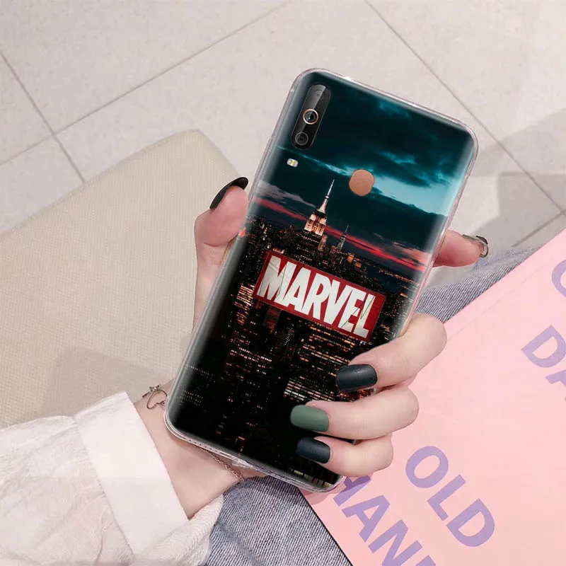 C-15 marvel hero TPU чехол для Infinix Note S5 Lite 12 Smart 4 5 4C 6 Zero 8 8i X Neo Hot 20I 20 Pro