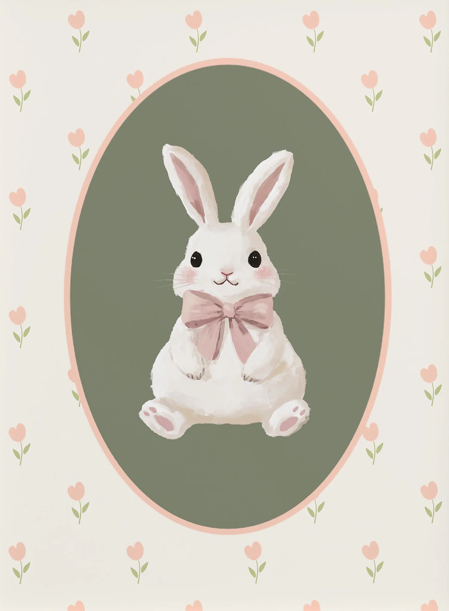 

Печать на холсте мультфильм милые животные