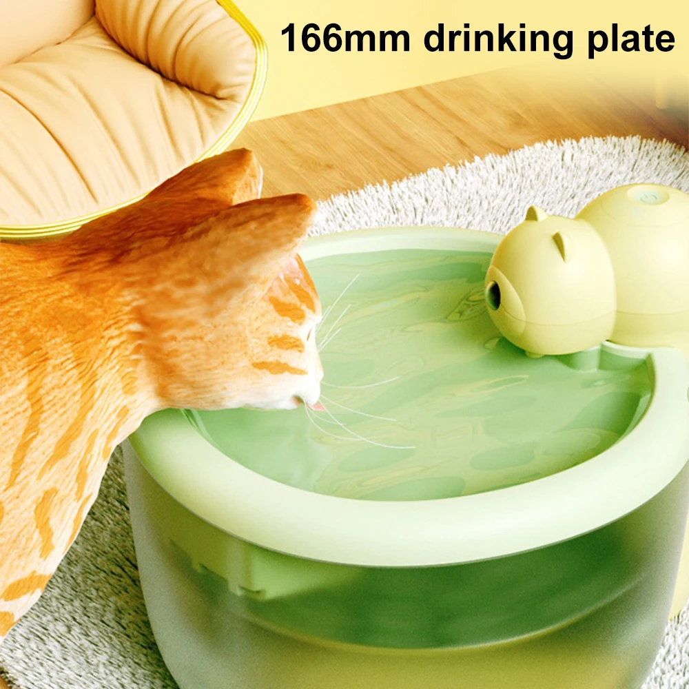 

2.2L Intelligent Induction Pet Water Dispenser Automatic Filter Transparent Cat Water Drinker Dog Water Fountain Pet Drink Bowl