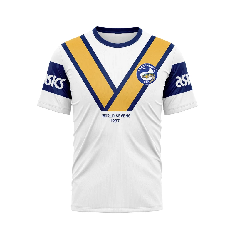 Parramatta Eels 1981 ретро джерси Выберите свой размер