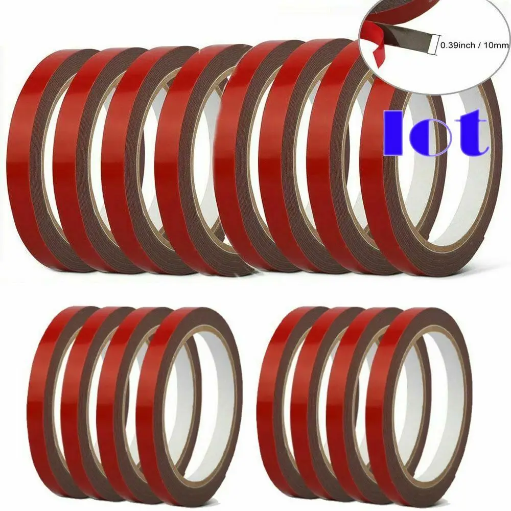 

Auto Truck Car Acrylic Foam Double Sided Attachment Tape Adhesive 3m x 10mm