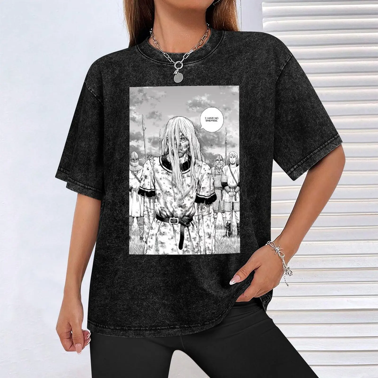 Мужская футболка из аниме У меня нет врагов