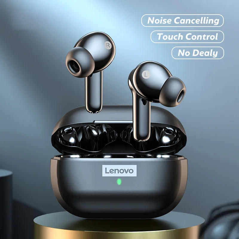 

TWS-стереонаушники Lenovo LP1S с поддержкой Bluetooth и микрофоном