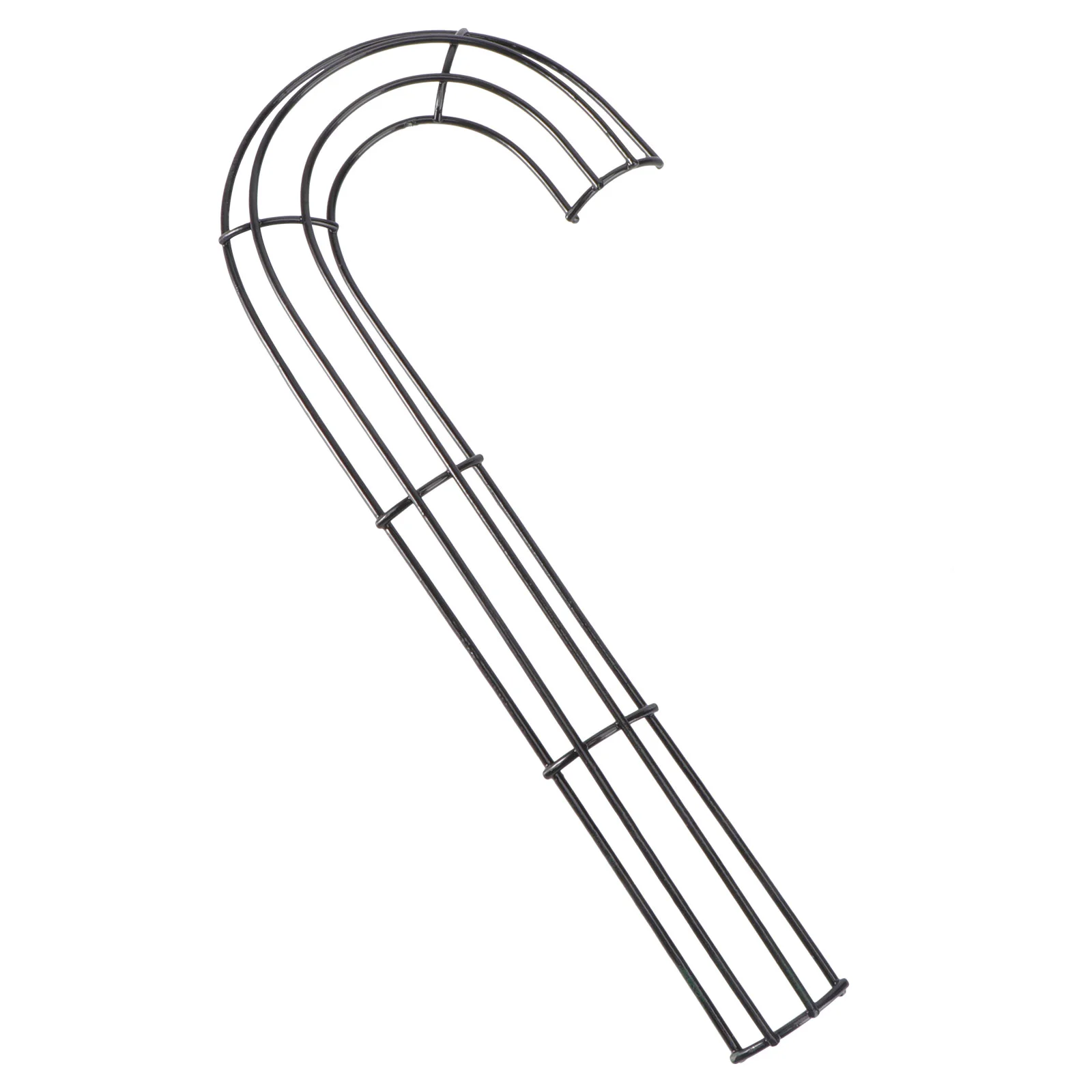 J-образный гирляндный обруч J-венок проволочная рама из конфетной трости