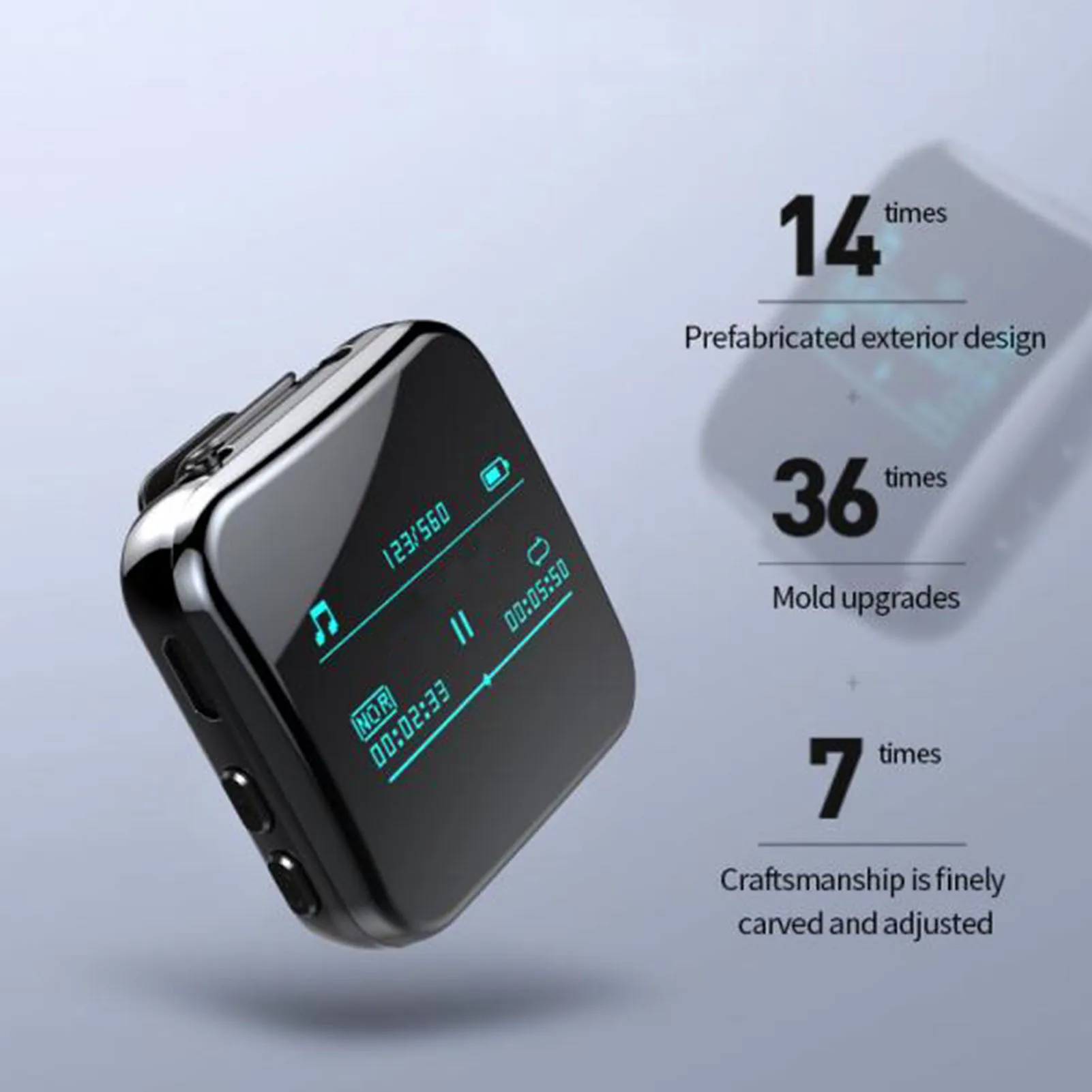 ZK30 MP3-плеер с шумоподавлением высокой четкости Hi-Fi считыватель электронных книг AI