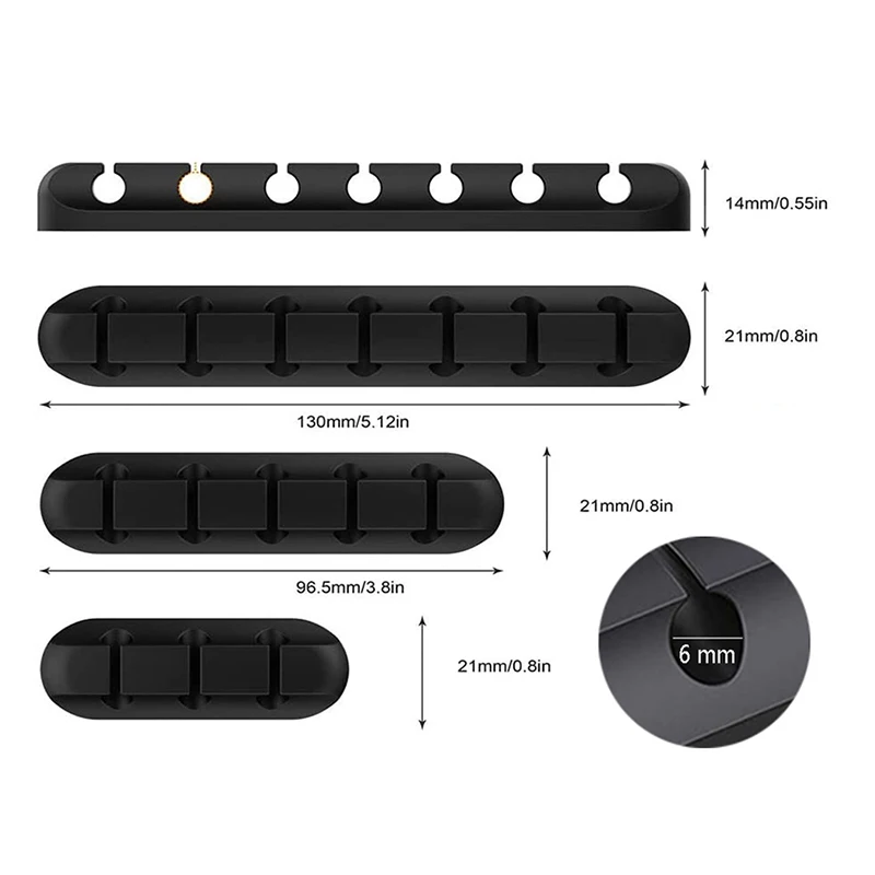 charger holder clips wire winder usb cable organizer silicone tie fixer office desktop phone cable holder earphone wire storage free global shipping