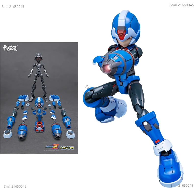 

Original 1/12 ZERO COPY-X ROCKMAN Anime Action Figure Assembly Model Toys Collectible Ornaments Dolls Gifts for Children