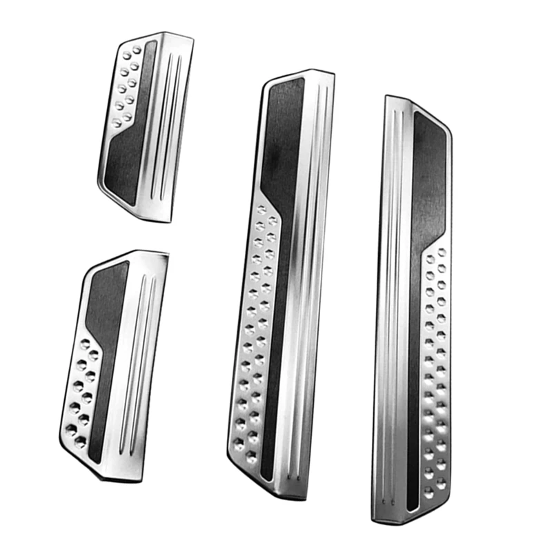 Door Sill Scuff Plate Guard Protector Cover Trim For Honda Vezel HR-V E:HEV 21-22 Exterior Outer Welcome Pedal B Parts