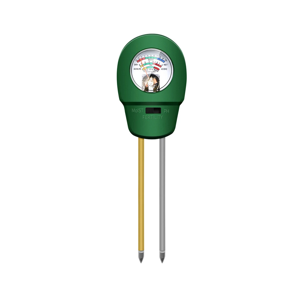 

3 in 1 Soil PH Tester pH Light Hygrometer Moisture Analyzer Acidity Meter for Plant Flowers Gardening Tool