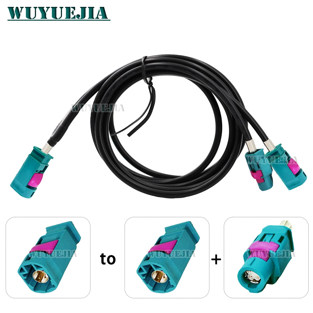 

Y-образный разветвитель 1 на 2, кабель HSD LVDS, 4-контактный сердечник Z «папа»-«папа» Z «мама», проводной видеопровод для автомобильной GPS-навигации