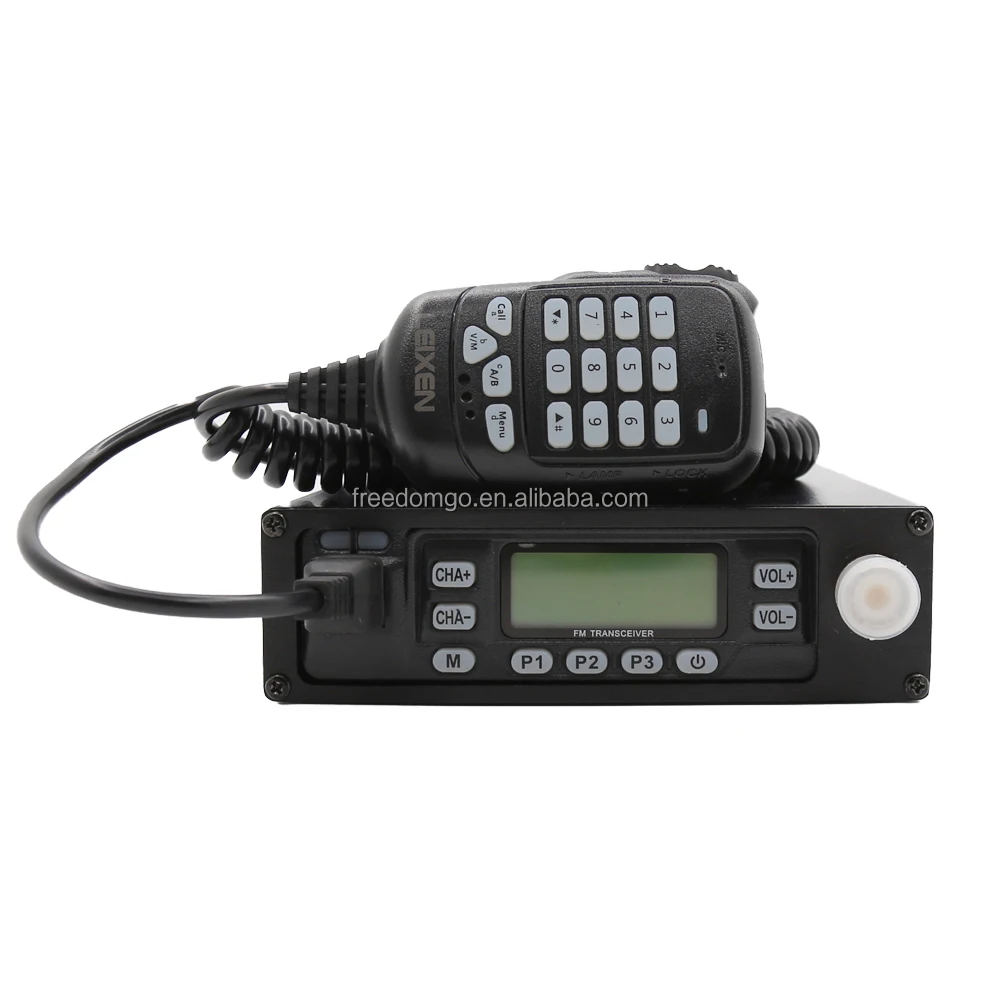 Фото LX VV-898SP 20W Автомобильная рация LEIXEN с двойным диапазоном VHF/UHF, портативная радиостанция с микрофоном для установки в транспортное средство. №2