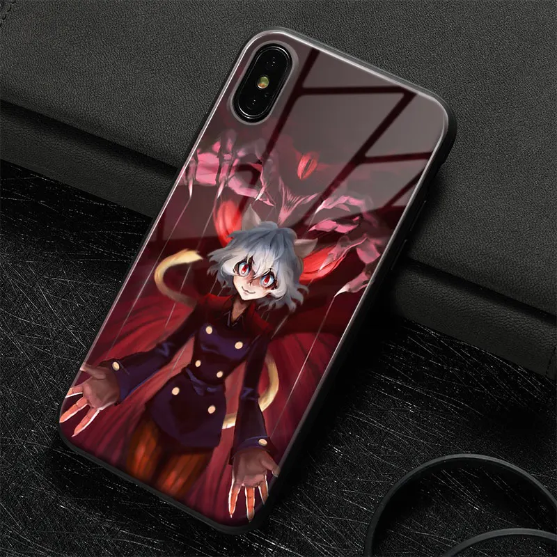 Силиконовый стеклянный чехол Hunter X Hunter Neferpitou для iPhone SE 6 6S 7 8 PLUS X XR XS 11 12 13 MINI PRO MAX