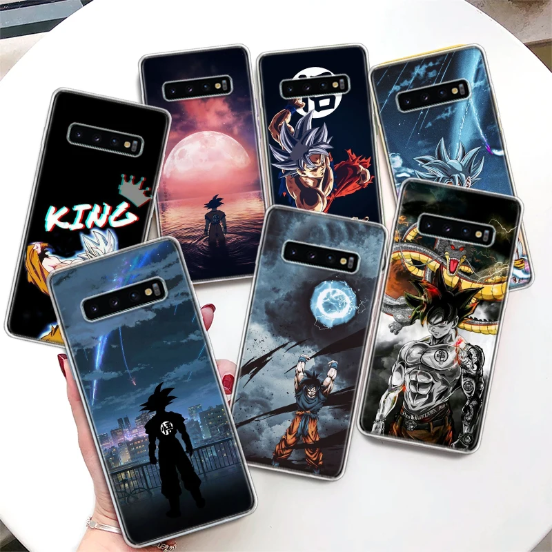 

Anime Goku Dragon Ball Coque Phone Case For Samsung Galaxy S22 S21 S20 Ultra FE S10 Plus S10E S9 S8 + S7 S6 Edge Lite Soft Cover