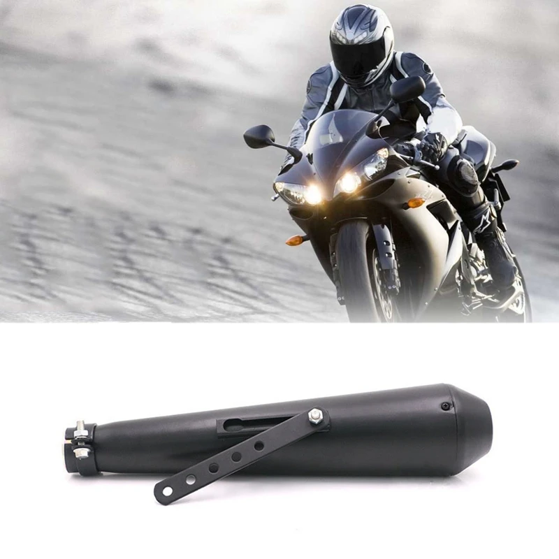 

Universal Motorcycle Exhaust Muffler Pipe Kit 35-43Mm Vintage Modified Exhaust Racing Pipe For Cafe Racer Bobber Chopper