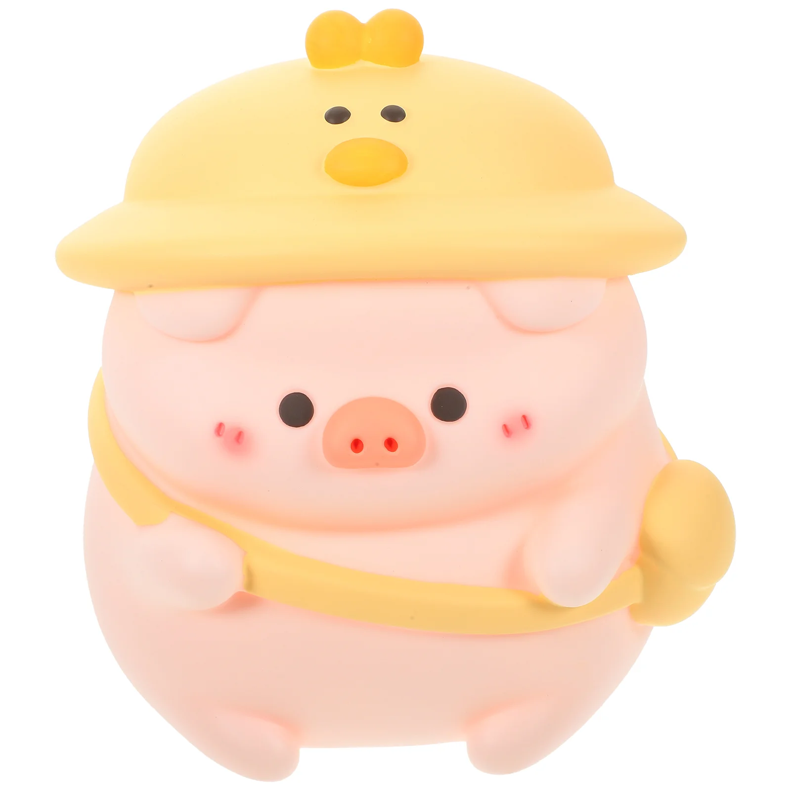 

Piggy Bank Coin Birthday Decoration for Girl Cash Vinyl Holder Adornment Child