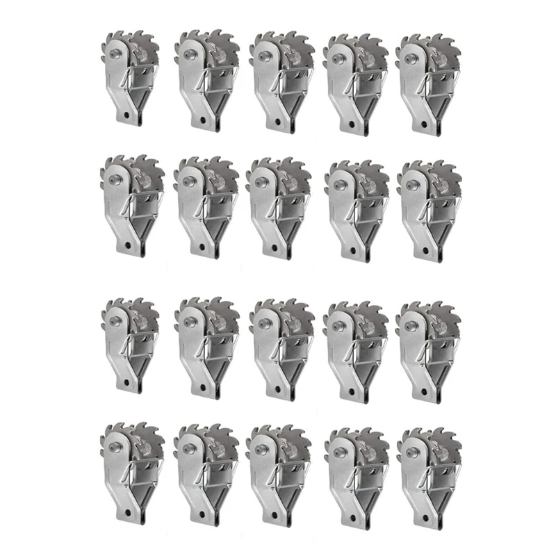 

Retail 20Pcs Fence Tensioner Heavy Duty In-Line Wire Strainer Wire Ratchet Tensioner For Electric Fence Farm Fence