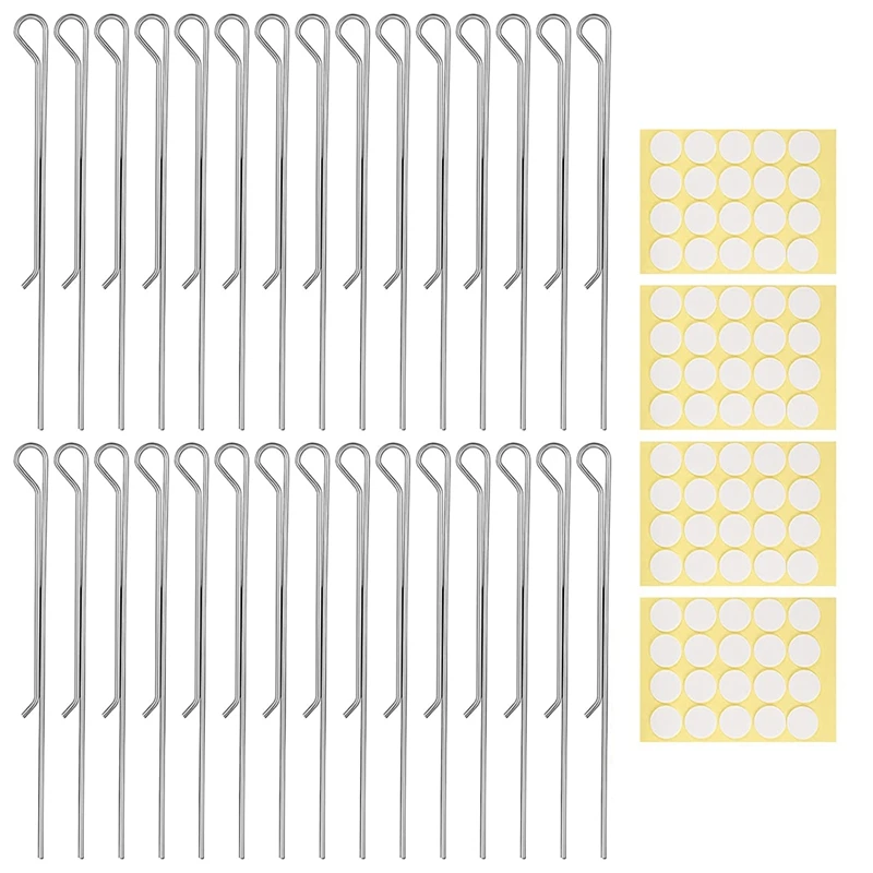 

30 Pieces Steel Candle Wick Holders Candle Wick Elastic Wick Holders Candle Wick Bar For Making Candles DIY Crafts