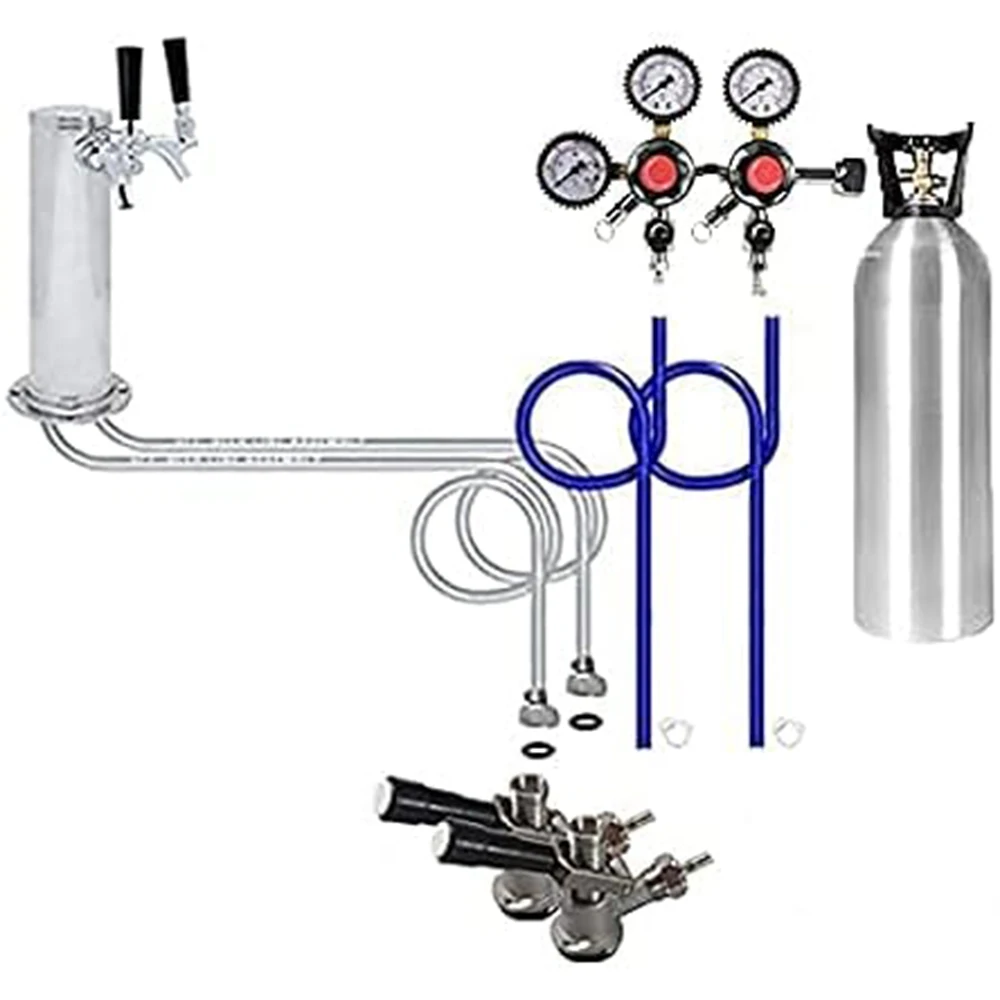 Пивная линия для домашнего пивоварения MUGLIO с адаптером шестигранной гайки