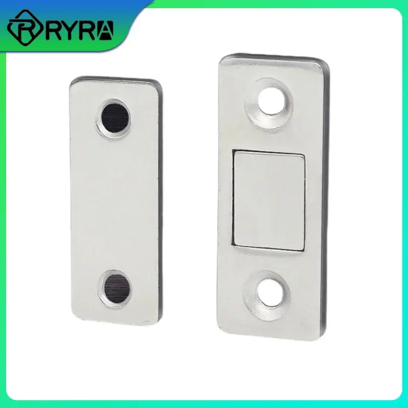 

1 Pcs Magnetic Door Closer Punch-free Strong Anti-loose Door Closer Furniture Cabinet Catch Door Magnet Household Tools