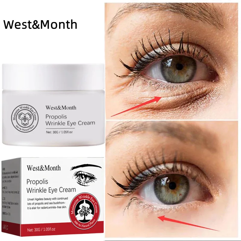 

Herbal Propolis Nourishing Firming Moisturize Eye Cream Fade Fine Lines Dark Circles Eye Bag 30g