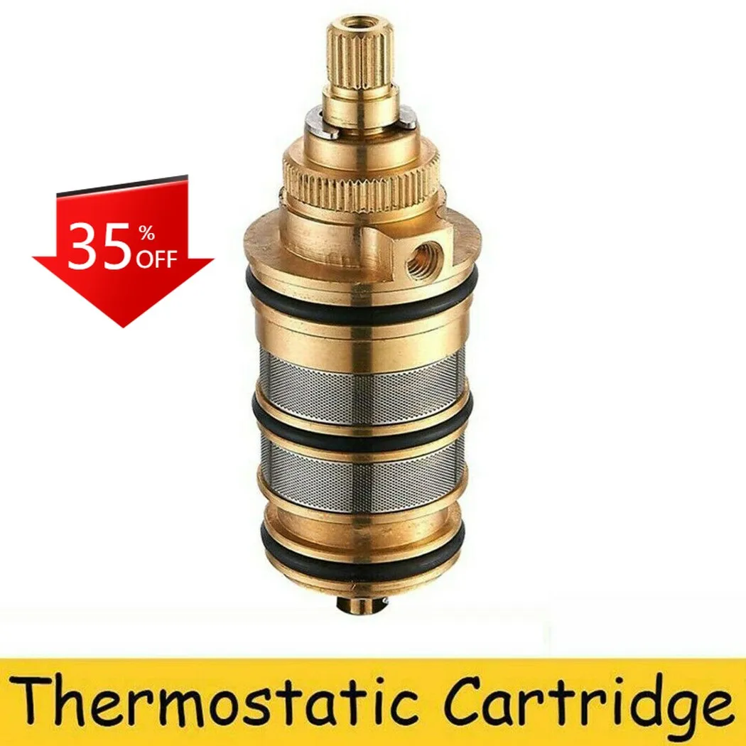 

Термостатический картридж для смесителя душа, кран, набор для ремонта, латунный набор для ванной комнаты, сменные детали для крана, товары д...