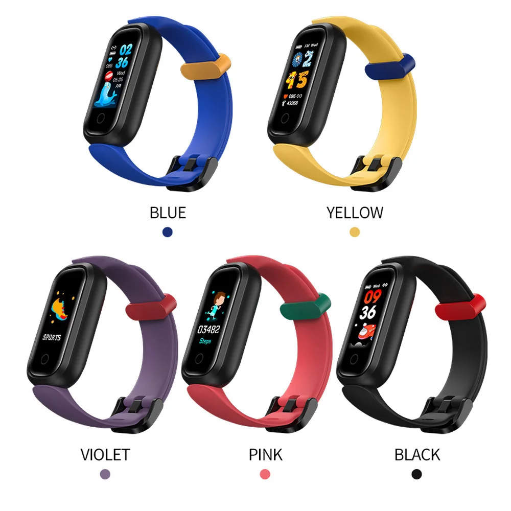 

Xiaomi UGUMO Smartwatch dla dzieci bransoletka Fitness temperatura ciała tętno monitorowanie ciśnienia krwi Smartwatch prezent