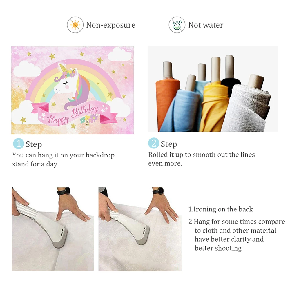 Радужный фон для девочек