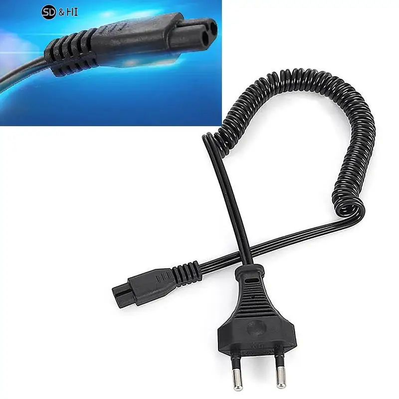 

Charger Spring Cord Adapter for Shaver HQ6675 HQ481 HQ489 HQ282 HQ380 HQ382 HQ384 HQ3605 Power Adapter US Plug