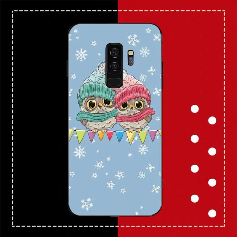 Animal Cute Cartoon Owl Phone Case for Samsung S20 lite S21 S10 S9 plus for Redmi Note8 9pro for Huawei Y6 cover