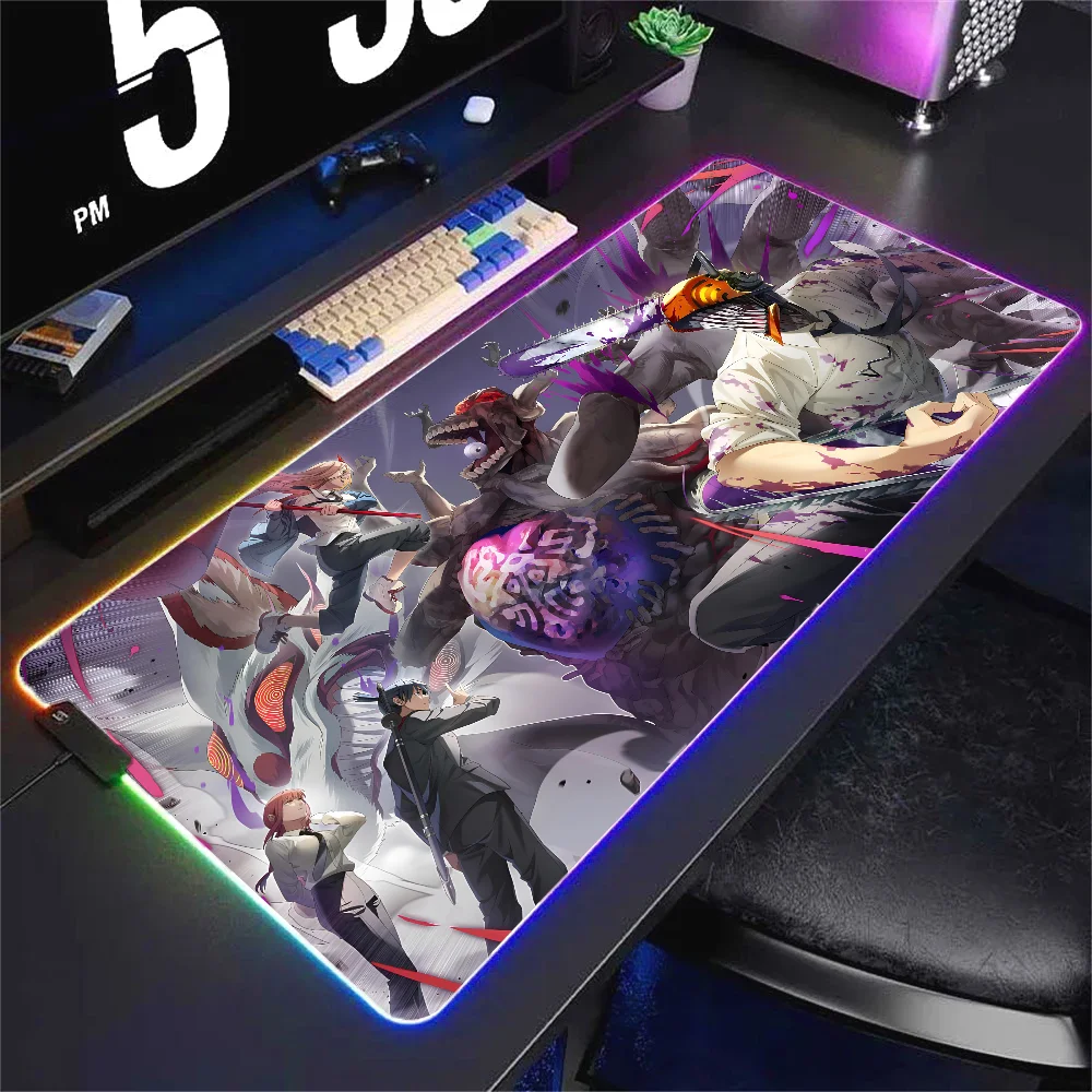 1 шт. игровой коврик для мыши с цепной пилой