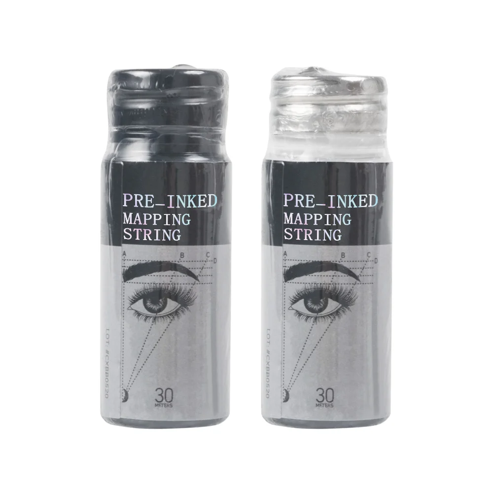 

Microblading Eyebrow Marker thread Tattoo Brows The New 30m bottled Tattoo Pre-Inked Mapping String Eyebrow accesorios eyeliner