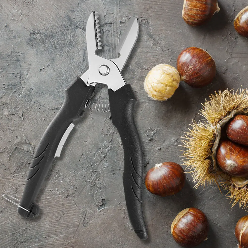 2 шт. инструмент для крекерки каштанов из нержавеющей стали ножницы резак