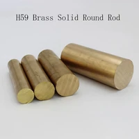 1pc h59 brass rod diameter 3 30mm solid round rod bar lathe cutting tool metal rods length150mm200mm250mm