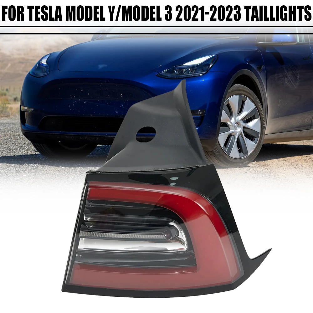 Левый/правый боковой задний фонарь для Tesla Model Y/Model 3 2021 2022 2023 стоп-сигнал с