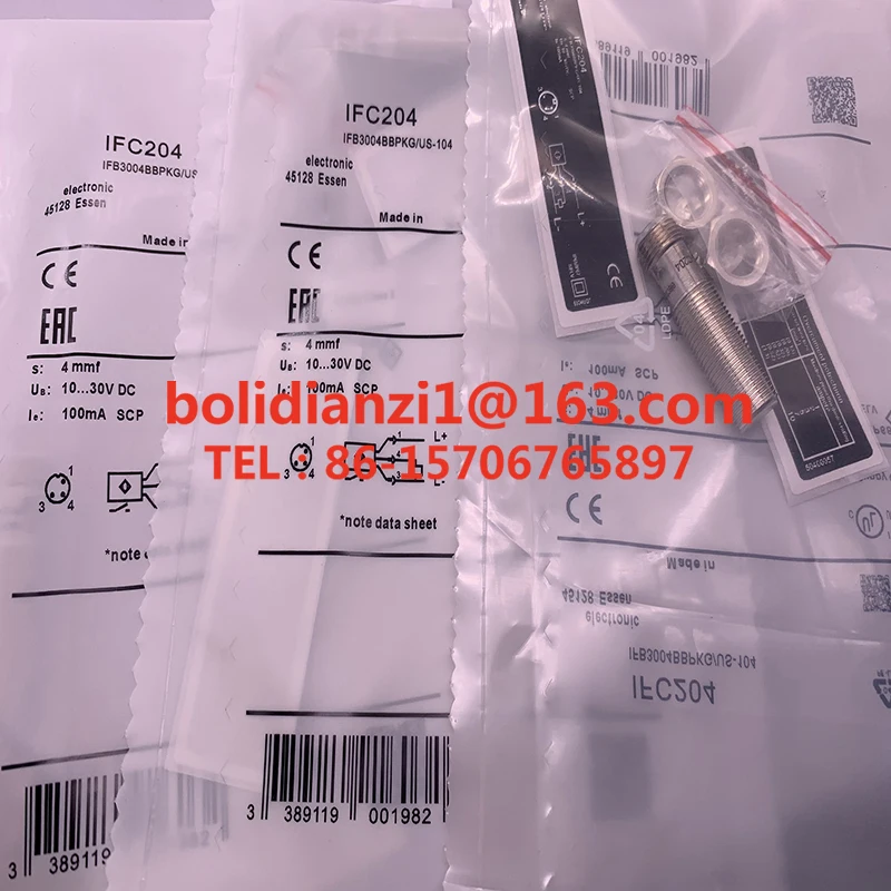 Оригинальный бесконтактный переключатель IFC204 IFB3004BBPKG/US-104 гарантия один год на